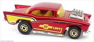 MF Red - 57 Chevy tampo, Park N Plates